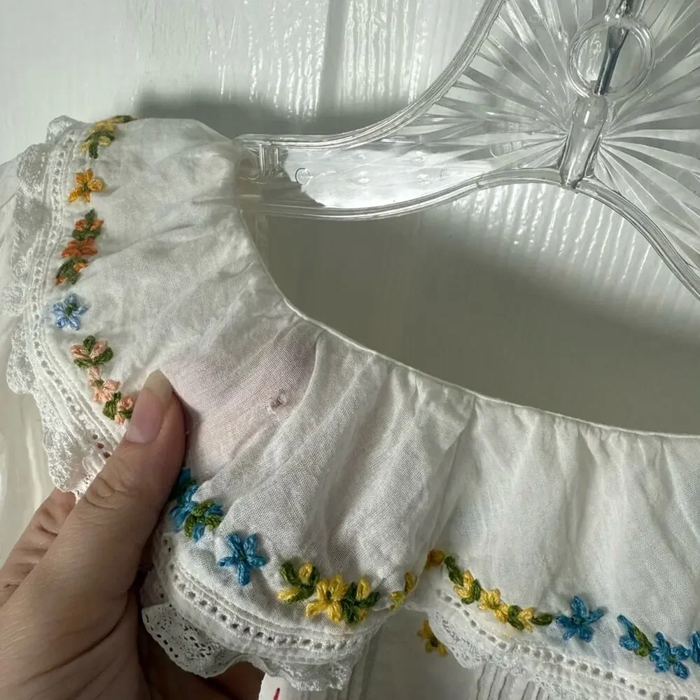 Doen Hettie Top in Sea Salt M - Picture 5 of 12